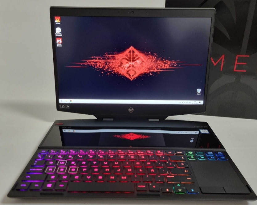 Ноутбук: HP OMEN X 17 9750H /RTX 2070 8Gb/RAM 16Gb/SSD 512Gb/ 144Hz Київ - фото 1