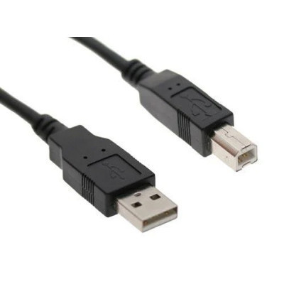 Кабель для принтера USB 2.0 AM/BM 1.8m Digitus (AK-300102-018-S) Винница - изображение 1