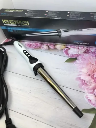 Профессиональная Конусная плойка для локонов Gemei GM-403 Коломыя