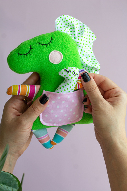 М’яка іграшка сплюшка Дракончик Київ - фото 6