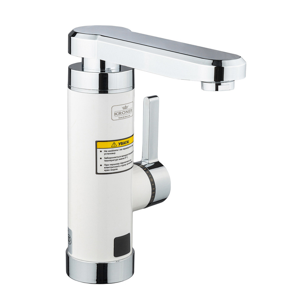 Кухонный кран с электронагревом Kroner KRM Volt - CW189 с дисплеем Киев - изображение 1