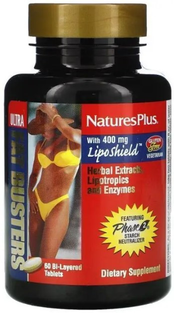 Жиросжигатель для похудения Nature's Plus Ultra Fat Busters 60 таблеток Киев - изображение 1