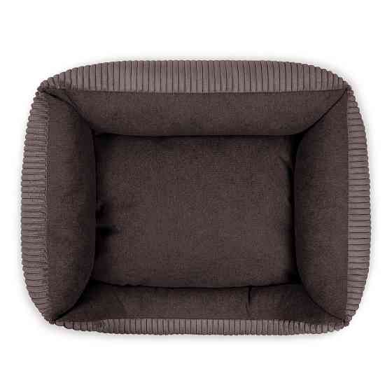 Лежак Pet Fashion DEVID для собак шоколадний 62*50*19 Киев