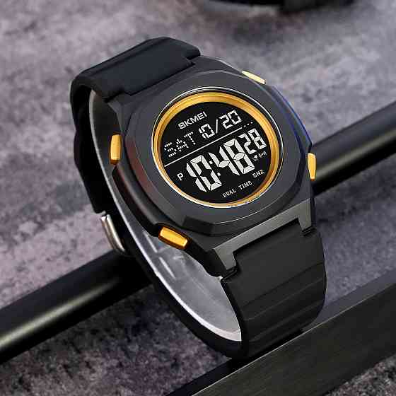 Skmei 2023BKGD-BK Black-Gold Black SBR Киев