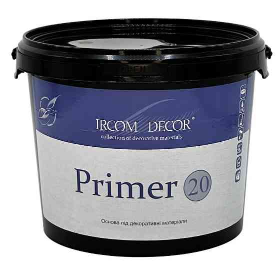 Грунтовка адгезійна для декоративних матеріалів IRCOM DECOR Primer 20 2,5л Киев