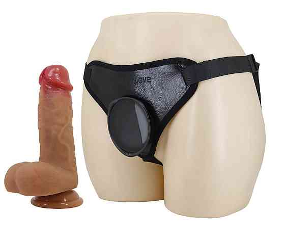 Страпон Pretty Love Fogg 4.7 Silicone Dildo with Harness Briefs Sex Aura Київ