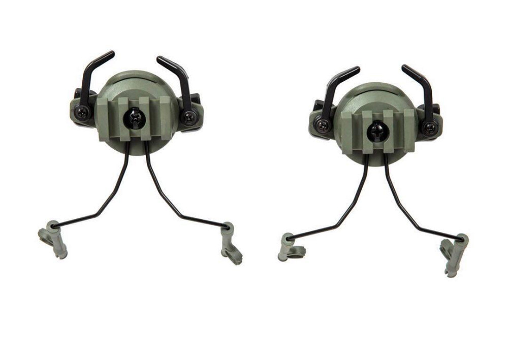 Крепление кронштейн для гарнитуры (наушников) на шлем Оливковый Винница - изображение 1