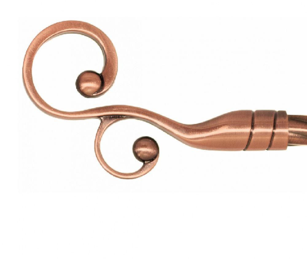 Закінчення для карнизу Orvit ФЛОРЕС 16 мм МІДЬ Львов - изображение 1