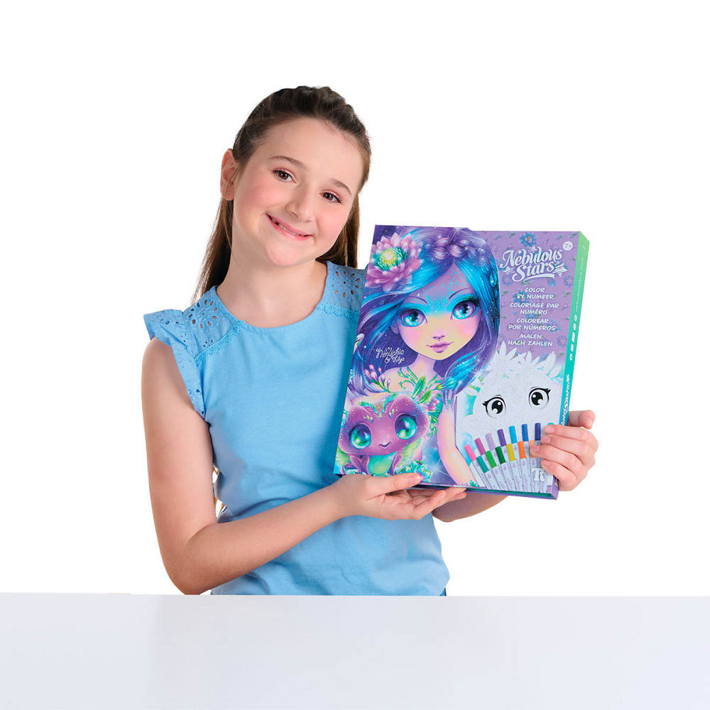 Набір для творчості Nebulous Stars - Розмальовка по номерах: Чарівні світи зірок Дніпро - фото 8