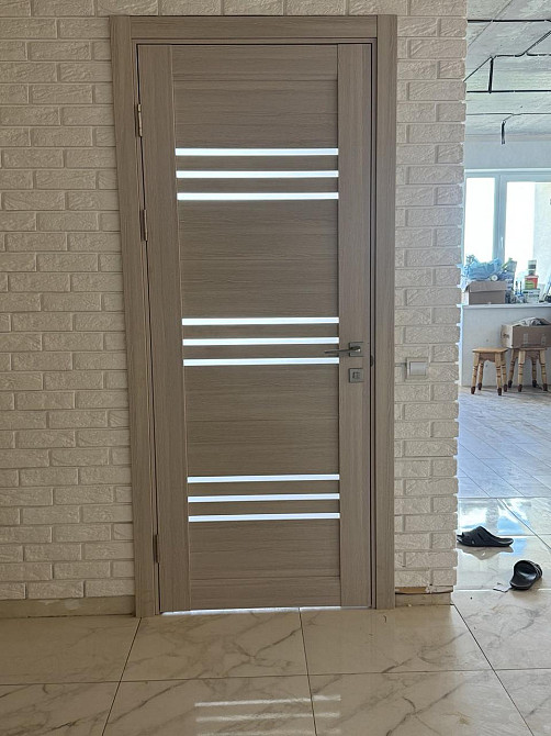 Двери SOVANA Полотно, эко-шпон  Монблан BLK Киев - изображение 2