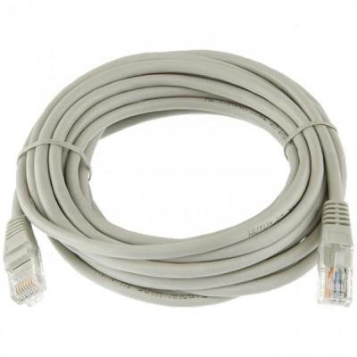 Патч-корд 5м, UTP, cat.6, CU, 24AWG, grey Kingda (KD-PAUT6500GY) Винница - изображение 1