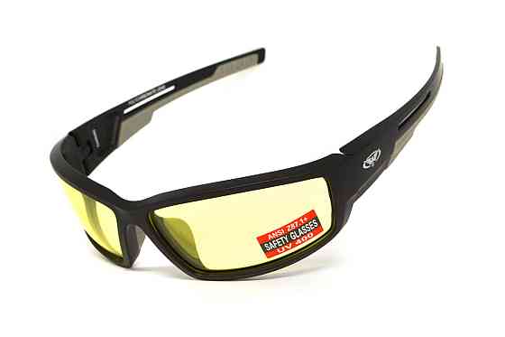 Окуляри захисні Global Vision Sly (yellow), жовті Запоріжжя