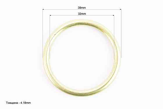Прокладка глушника 39*32мм із металу, 10шт Київ