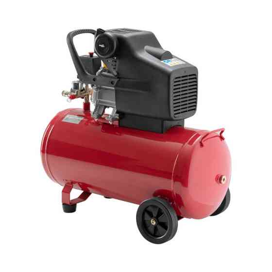 Компресор, 50 л, 1,2 кВт, 220 В, 8 атм, 205 л/хв, 80 дБ INTERTOOL PT-0021 Київ