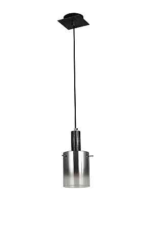 Підвісний світильник G 07459/1P матовий чорний сріблястий хром Коломия