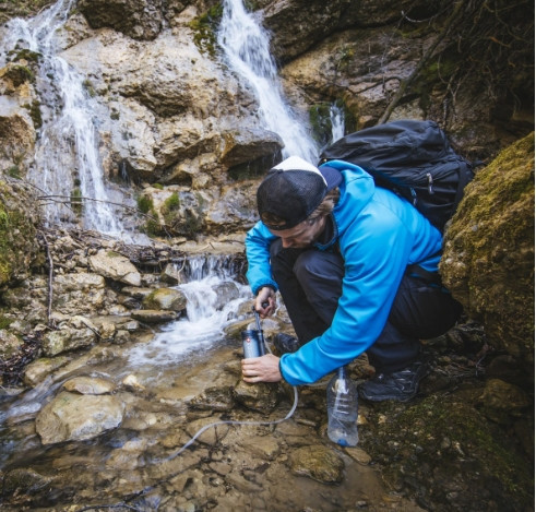 Очищуючий фільтр для води, що очищає Hiker Pro Katadyn Transparent Вінниця - фото 9