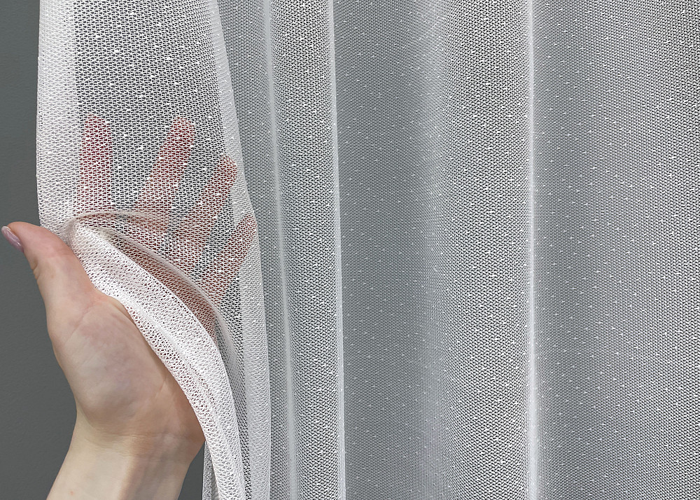 Тюль VR-Textil 1427т Greta Жаккард Белый 350х270 см (42-0423) Киев - изображение 5