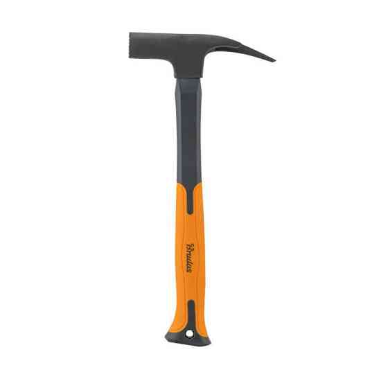 Молоток столярний FIBERGLASS з магнітною ручкою зі скловолокна для цвяхів, 600г, DIY-HF2060 Київ