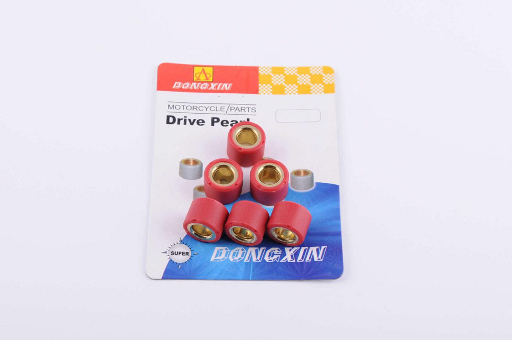 Ролики варіатора скутер 4 Т Китай 125/150 18*14 17,0г (червоні) Мукачево - фото 1