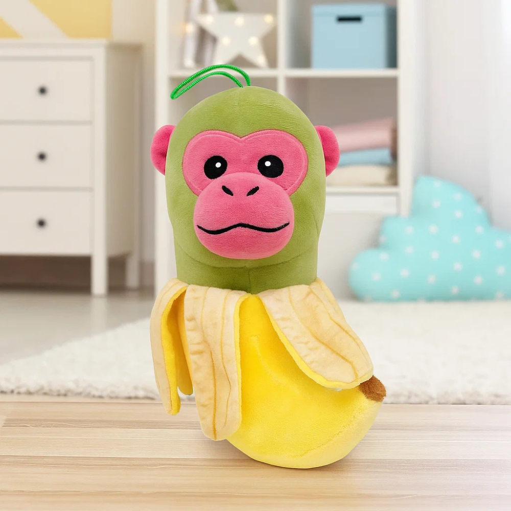 Шимпанзини Бананини Chimpanzini Bananini мягкая, плюшевая игрушка с тик-ток,для детей итальянский тренд Каменец-Подольский - изображение 1