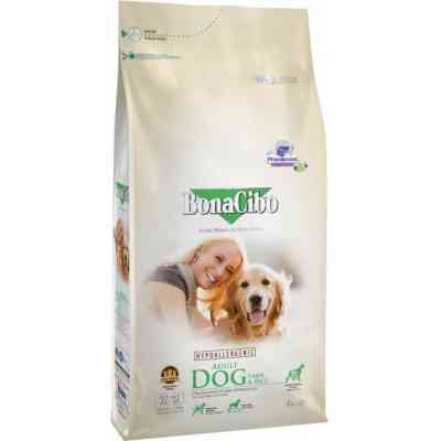 Сухой корм для собак BonaCibo Adult Dog Lamb&Rice 4 кг (BC406168) Винница