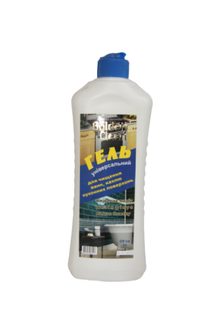Гель для чищення ванн, кахелю, кухонних поверхонь 500мл Golden Clean Харків