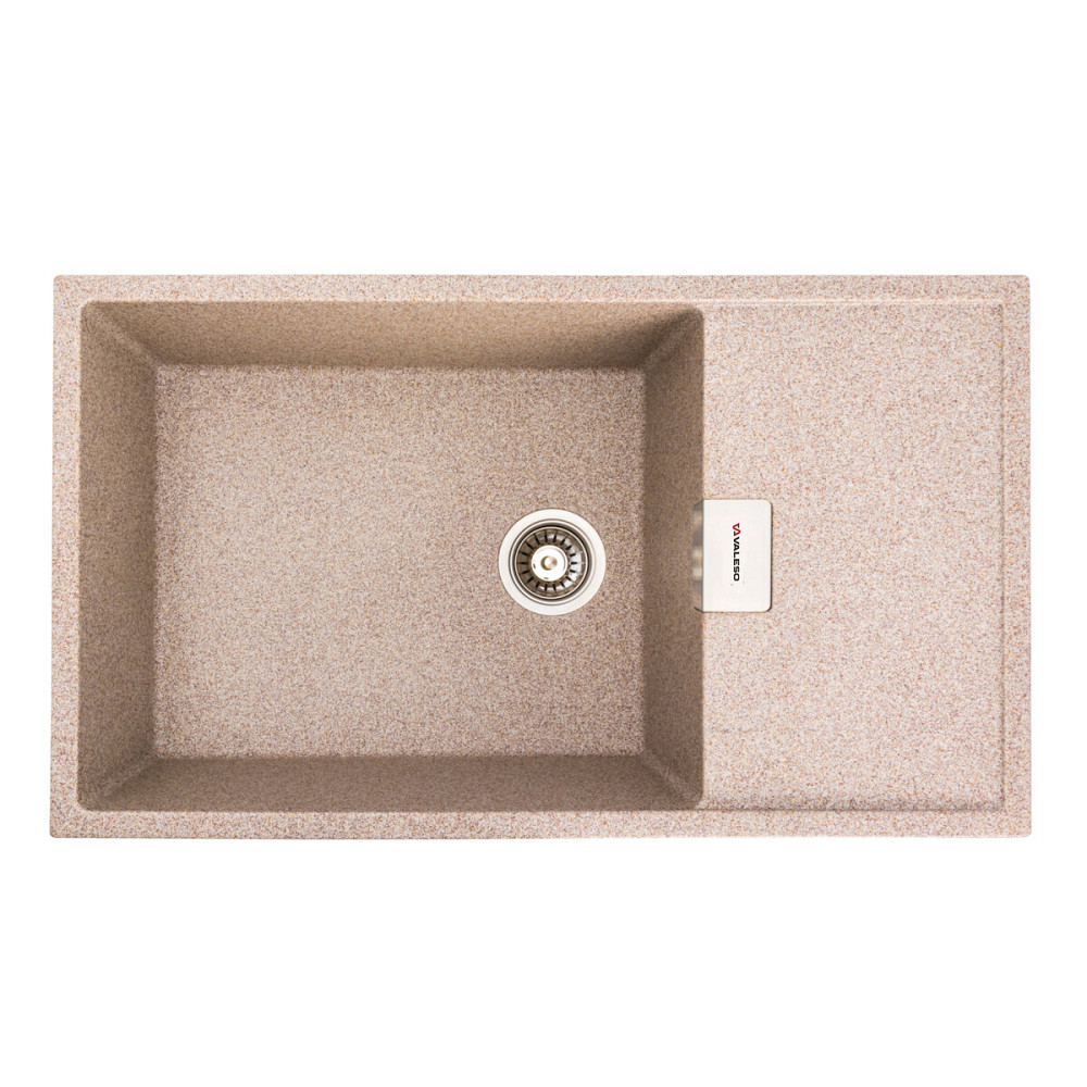 VALESO Гранітна мийка для кухні VALESO 8650 DIAMOND матова (карамель) Киев - изображение 1