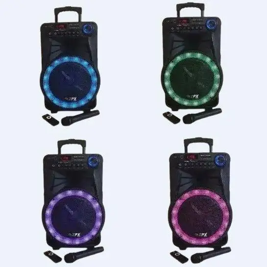 Акустическая колонка ZXX-7373 400Вт, 12 дюймов, с функциями USB, SD, FM, Bluetooth, MIC и дистанцион Киев - изображение 10