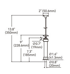 Ручний латунний насос SEAFLO 350мм для перекачування мастила, води та дизеля — Універсальна помпа Київ - фото 2