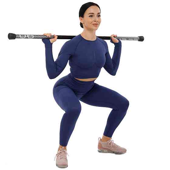 Палка гимнастическая 3-х секционная Бодибар Zelart 9994-6 вес 6 кг Киев