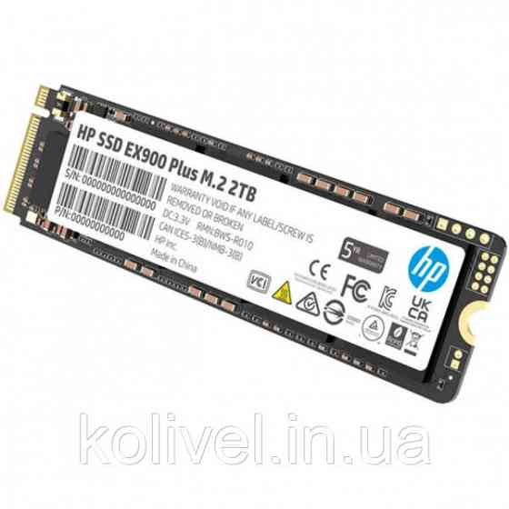 SSD 2TB HP EX900 Plus M.2 2280 PCI Ex Gen3 x4 3D NAND, Retail (35M35AA) Киев