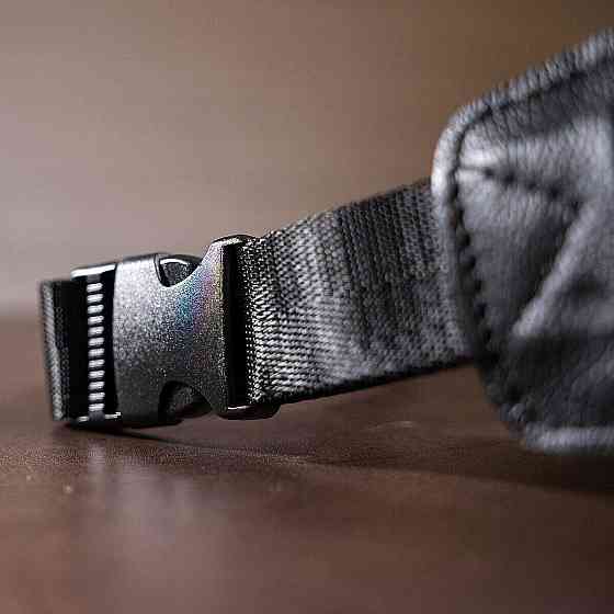 Бананка кожаная Черная (Vintage) Киев