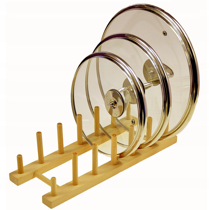 Органайзер для сковорідок "Джос" ваніль Миколаїв - фото 1