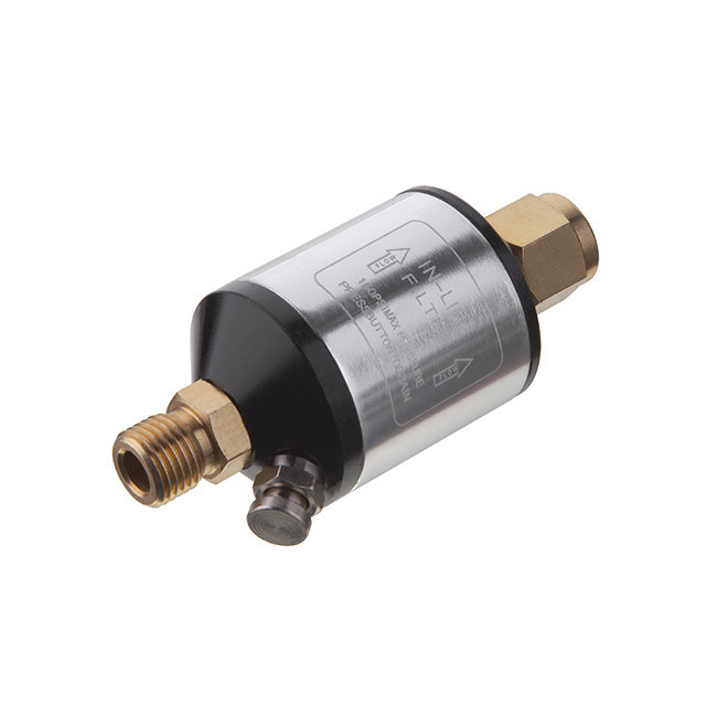 Міні фільтр 1/4", 20 мкм, до 400 л/хв, до 10 атм, металевий захист колби, для фарбувального пістолета INTERTOOL PT-1403 Київ - фото 3