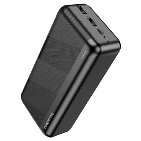 Универсальная мобильная батарея Borofone BJ27B Pindar 10.5W 30000mAh (Черный) Винница