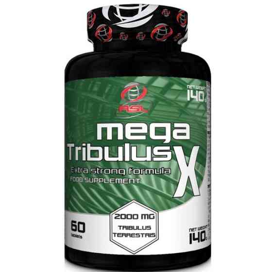 Mega Tribulus-X 60 tabl (High sapione content (90%) / Extra strong formula / 2000 mg tribulus terrestris extract) Луцк
