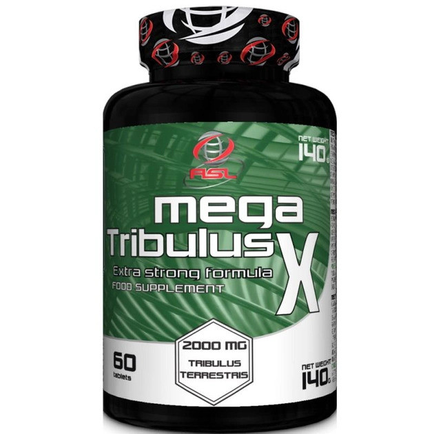 Mega Tribulus-X 60 tabl (High sapione content (90%) / Extra strong formula / 2000 mg tribulus terrestris extract) Луцк - изображение 1