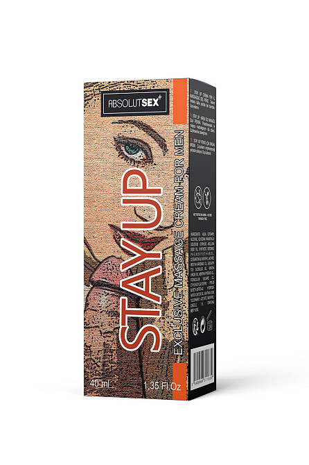 Пролонгатор - Stay Up, 40 мл Sex Aura Київ - фото 3