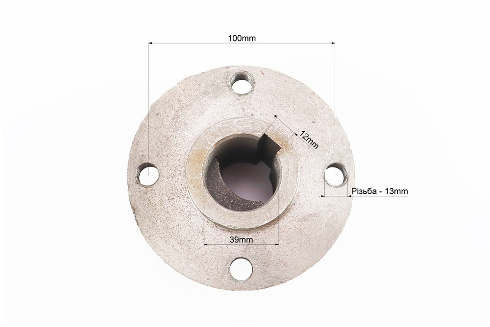 Ступиця колеса d-39mm, 4отв. 6,00-12 Тип 2 Киев - изображение 3