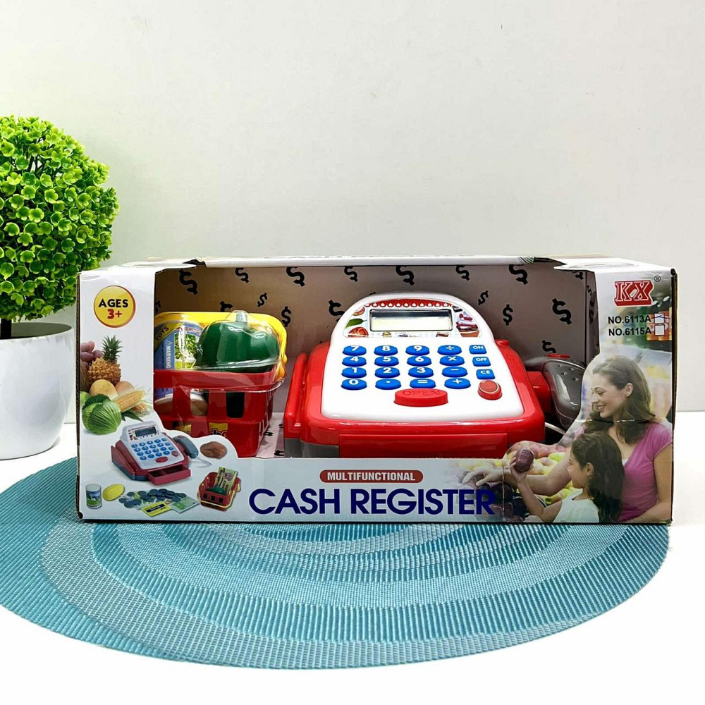 Касовий апарат іграшковий зі сканером та терміналом та продуктами Вид2 ​​(6113A-15A) Чернігів - фото 2