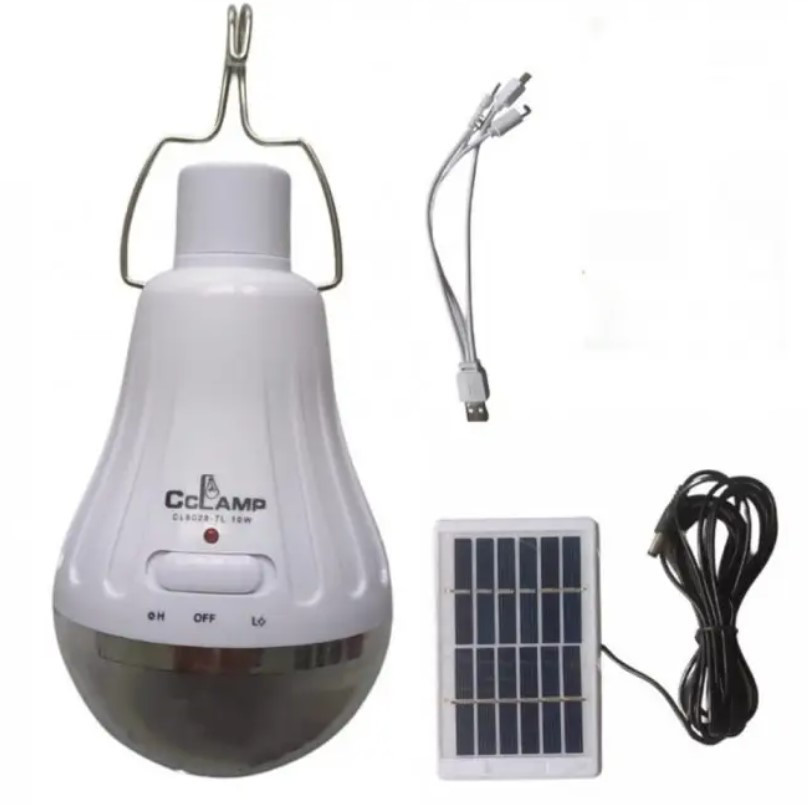 Лампа світлодіодна CL-028Max із сонячною панеллю 8423 Винница - изображение 1