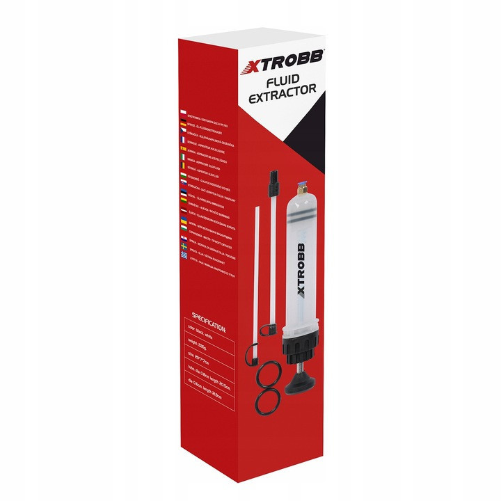 Автомобільний Шприц 200 мл для всмоктування олії/рідини Xtrobb (22007) Нововолинськ - фото 5