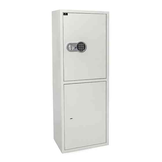 Сейф офісний Ferocon БЛ-127К1Е1.Т1.П2.7035 з електронним і ключовим замком Київ