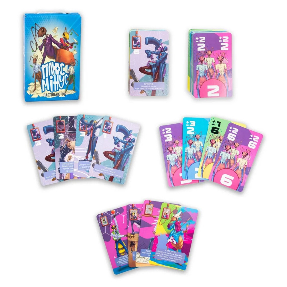 Настільна гра "Плюс Мінус" 30292 Вінниця - фото 2