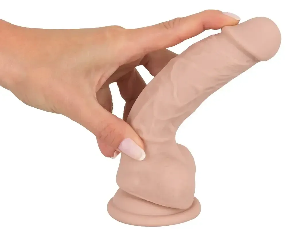 Фалоімітатор на присосці СИЛІКОН (18см) Sex Aura Київ - фото 2