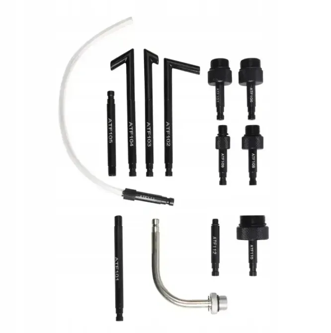 Набір адаптерів для заміни та доповнення оливи в автоматичних трансмісій AL-FA ALSCOAT13 Набір для заміни масла в АКПП Львів - фото 5