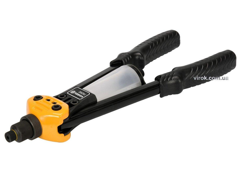 Заклепочник важільний 2-ручний VOREL для нітів зі сталі, алюм Ø= 2,4; 3,2; 4,0; 4,8; 6,4 мм, l = 310 мм Одеса - фото 1