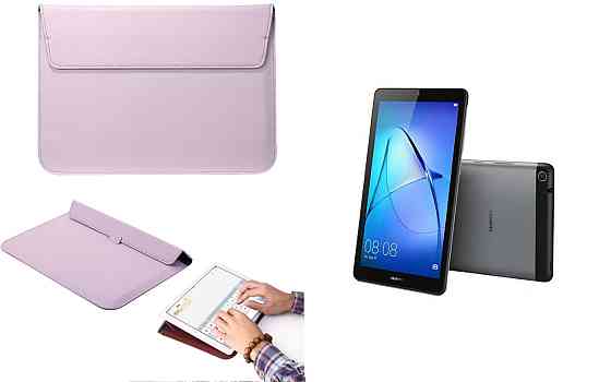 Чохол-конверт VitoCase для Huawei Mediapad T3 7 (BG2-U01), з функцією підставки для планшета Фіолетовий Київ