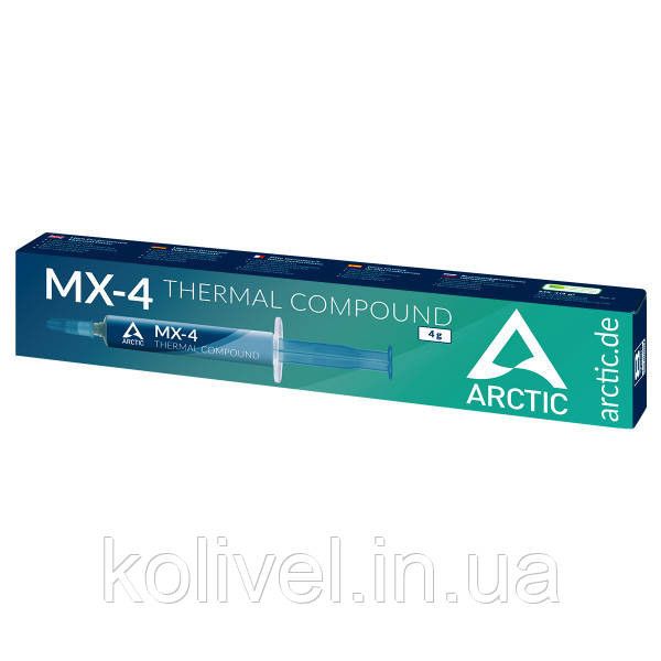 Термопаста Arctic MX-4. 4г (ACTCP00002B) (ACTCP00002B) Київ - фото 2