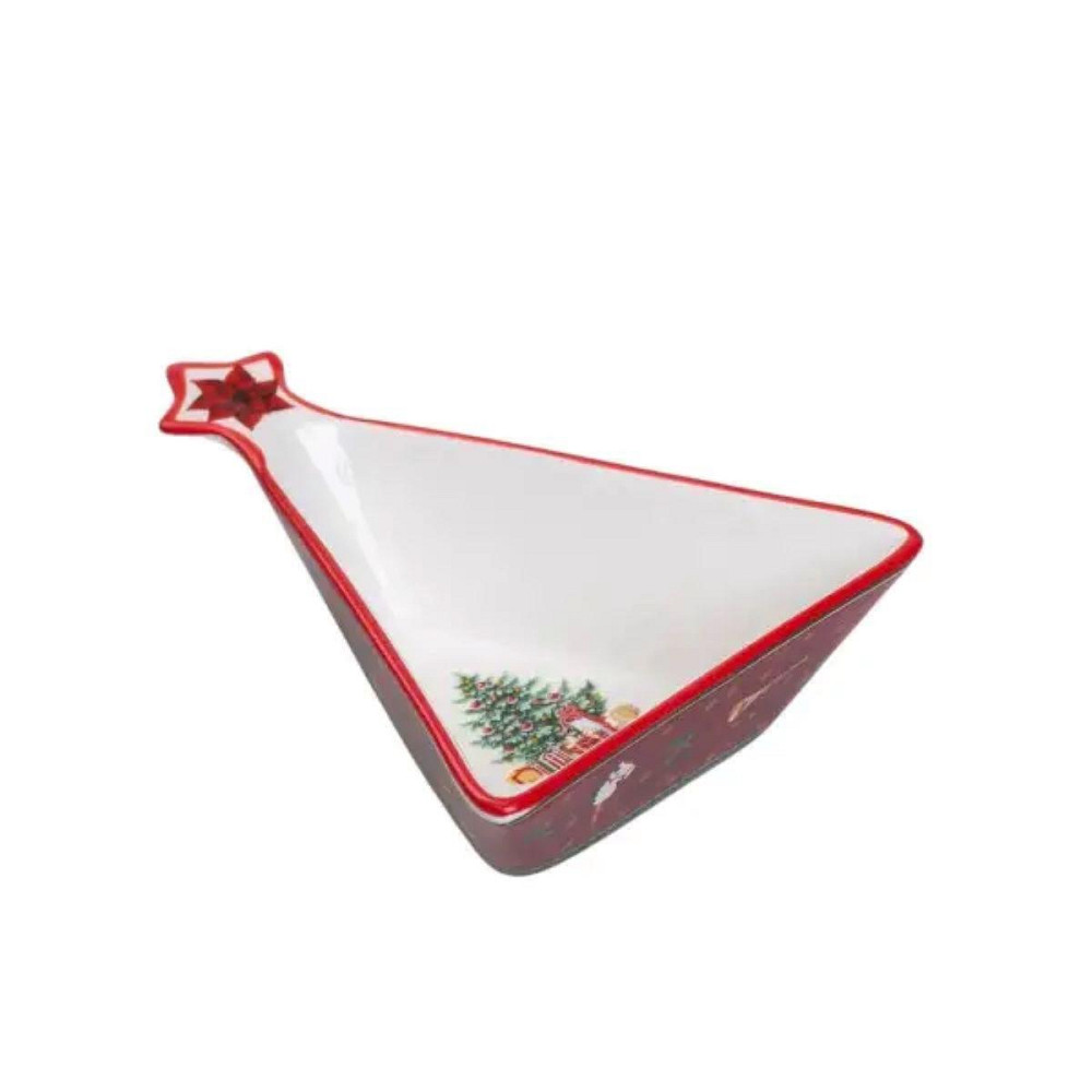 Новогодняя салатница в форме елки 14.5 см Киев - изображение 3